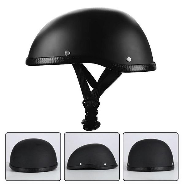 

motorcycle helmets vintage helmet cycling half open face windproof bump caps simple design motorbike chopper biker pilots