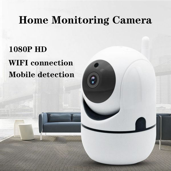 IP-Kamera, intelligente WLAN-Kamera, HD 720P, 1080P, Cloud, kabellose automatische Verfolgung, Infrarot-Überwachungskamera für Zuhause