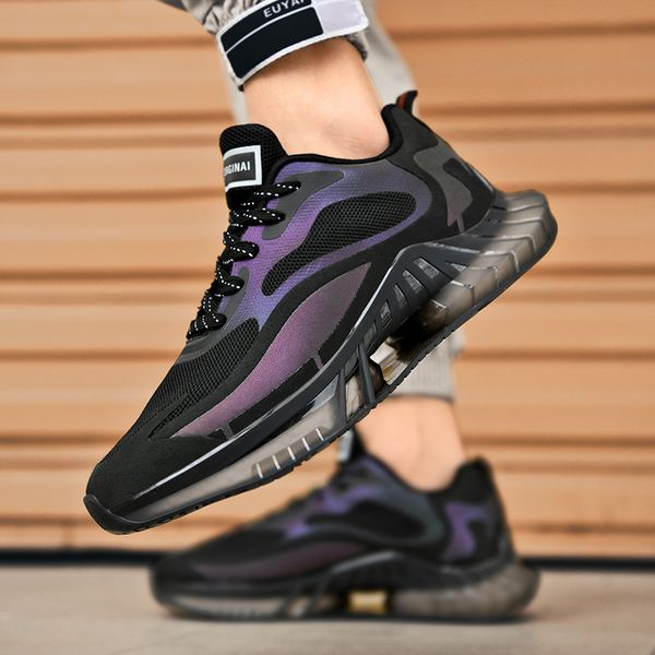 

reflective running shoes walking jogging sneakers fashion leisure footwear
