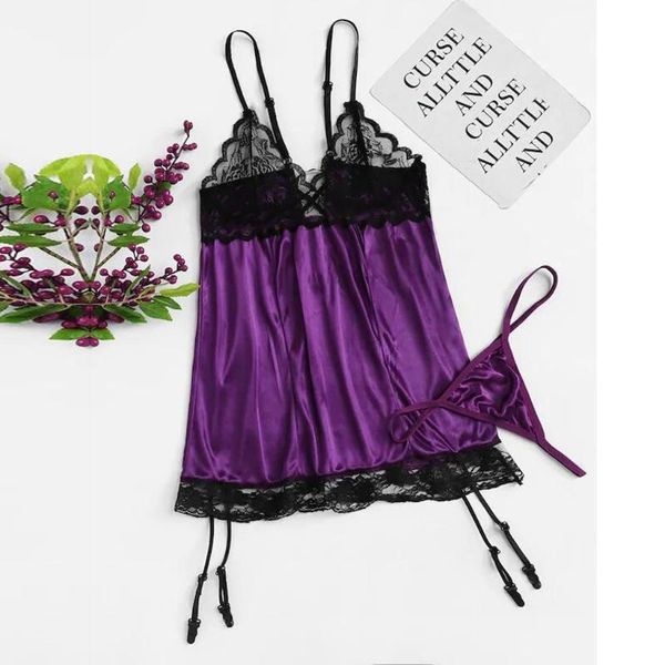 

bras sets women floral contrast lace bandage lingerie underwear with garter set sous vetement femme ensemble present for girlfriend, Red;black