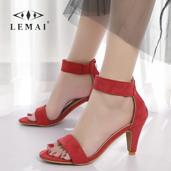 

sandals high heeled plud size 35-43 women casual summer fashion heels rubber sandalias de tacon, Black