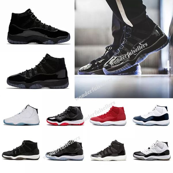

11 11s prom night men basketball shoes blackout easter gym red midnight navy prm heiress barons closing bred ceremony sport sneakers9bhj