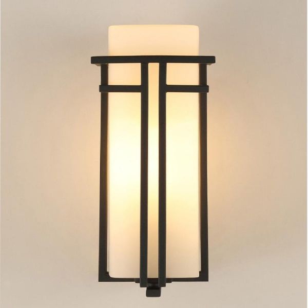 

glass wall sconces nordic decoration home bedroom light led living room bedroom bedside corridor wall lamp lamp