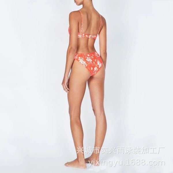 

sided bra pleated 11 color ins triangle double swimsuit takes on new bikini, White;black