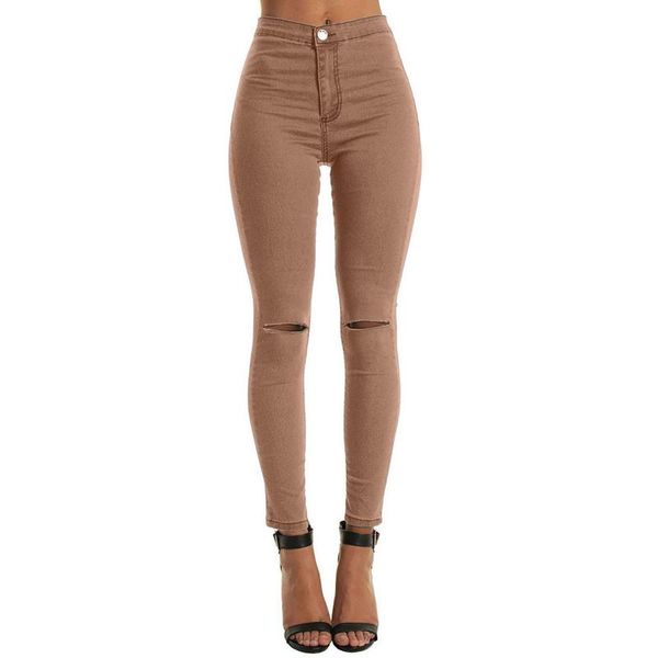 

women's pants & capris high waist jeans skinny woman plus size slim femme pencil denim vaqueros mujer spodnie damskie #25, Black;white