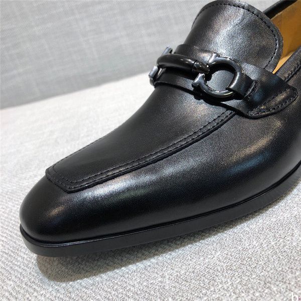 

new genuine leather man formal luxury dress platform shoes pointed toe laces handmade flats derby alligator pattern men's oxfords, Black
