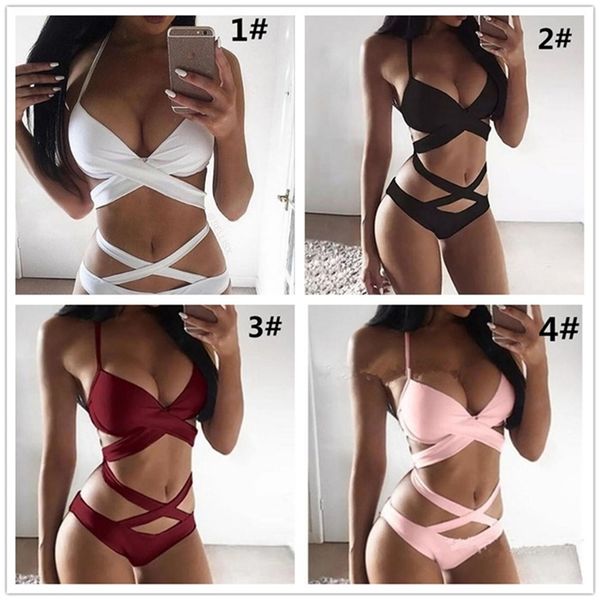 

summer swimsuit women swimwear with black white pink bikini tankini m379