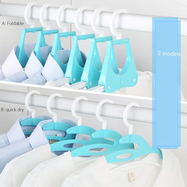 

hangers & racks clothes hanger hook plastic folding stretchable clothing hanging rack t-shirt holder wardrobe storage organizer closet 5 pac