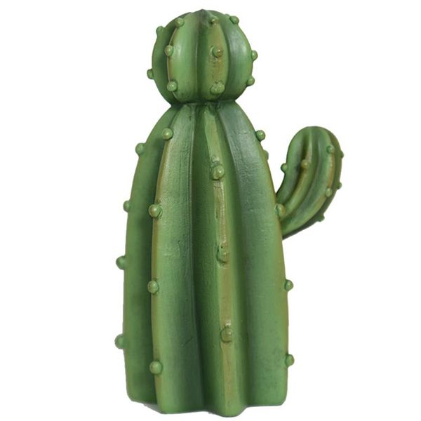 

gift artificial cactus resin crafts green lifelike home decoration fashion nordic style ornament lightweight cute non-toxic