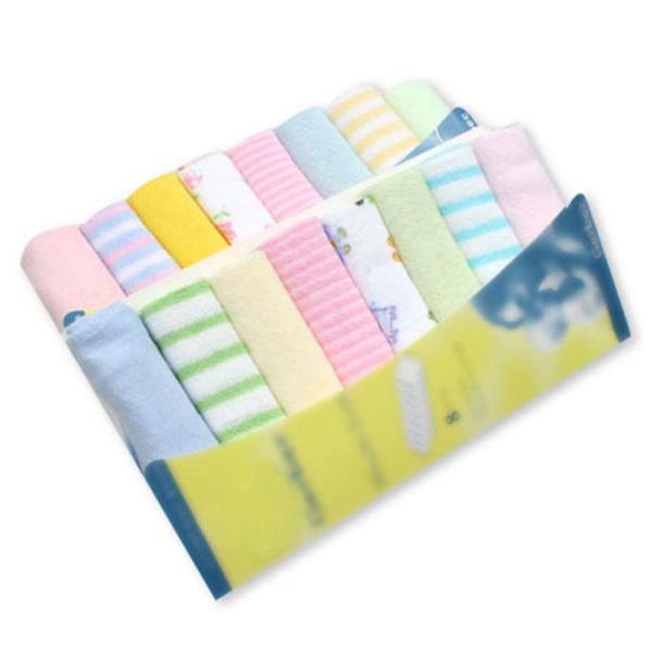 

towel soft cotton baby infant born bath washcloth feeding wipe cloth 8pcs