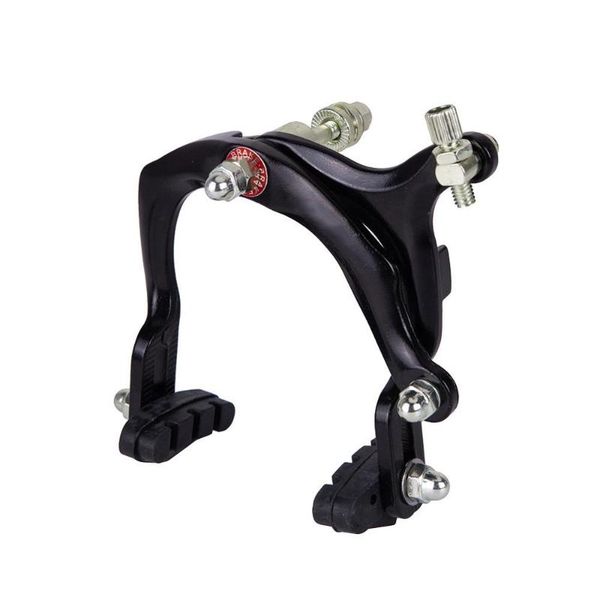 

bike brakes 1 set bicycle brake racing road dual pivot aluminum side pull caliper front and rear with pads