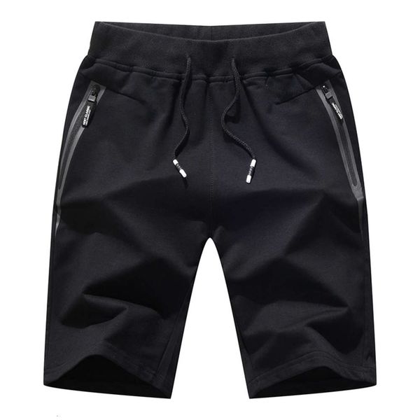 

2020 new summer elastic casual shorts men's tether sports teenagers, Black