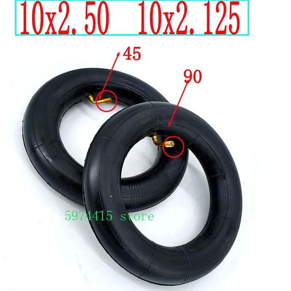 

motorcycle wheels & tires inner tube 10x 2.125 / 2.50 with bent straight valve for tricycle bike schwinn kids 3 wheel stroller scooter 10&#0