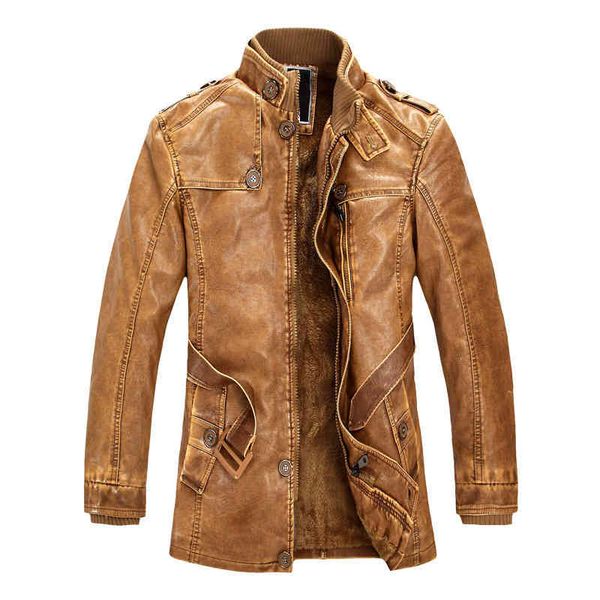 

sz. wensidi - men's sheep et, long coat, zipper, tight fitting, leather, adjustable waist, brand new, winter, Black;brown
