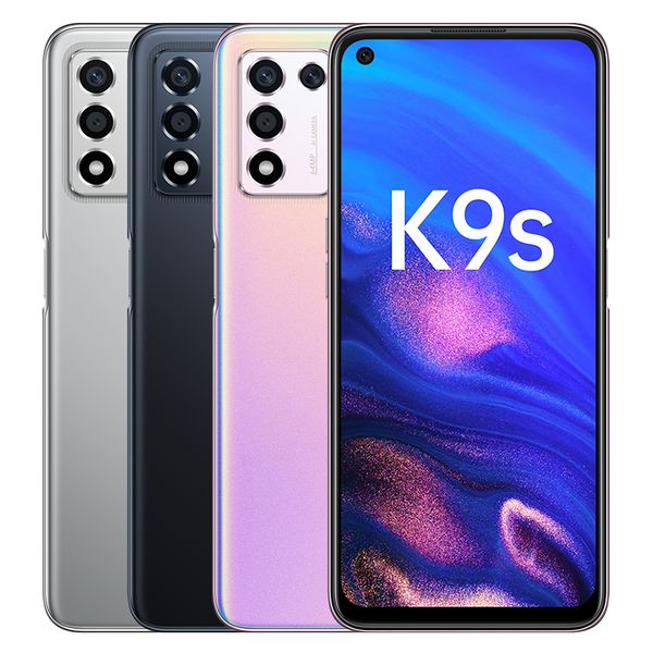 

Original Oppo K9S 5G Mobile Phone 8GB RAM 128GB ROM Octa Core Snapdragon 778G Android 6.59 inch Full Screen 120Hz 64MP AI OTG 5000mAh Face ID Fingerprint Smart