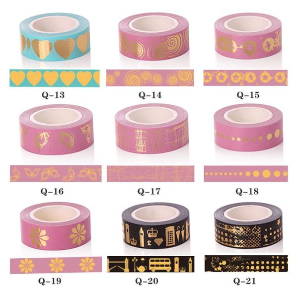 

3pcs/lot unique washi tape adhesive masking tapes for diy scrapbooking p decoration