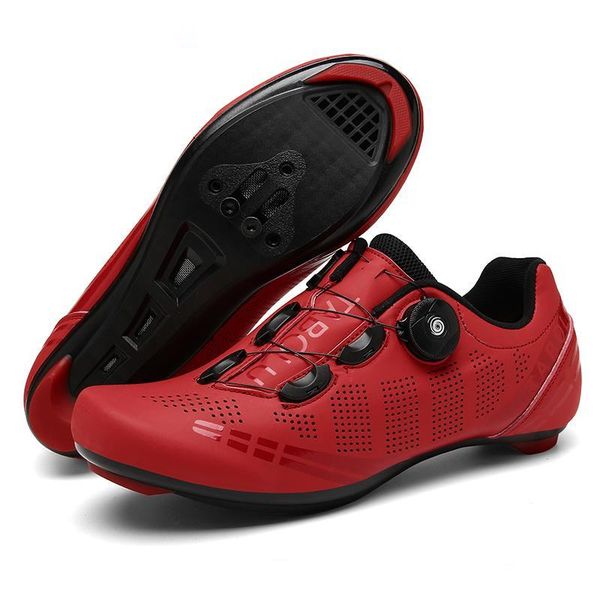 

2021 flat shoes mtb spring speed route cycling sneakers men sports road dirt bike footwear racing women bicycle spd cleat, Black