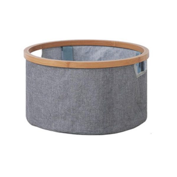 

laundry bags capacity clothing basket water-resistance bin cotton dirty clothes toy storage pocket washing machine