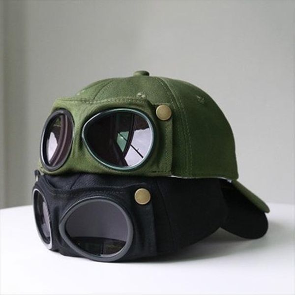 

aviator hat summer personality glasses baseball cap female sunglasses male baseballcap boys, Blue;gray