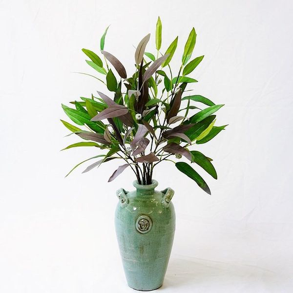 

artificial long silk eucalyptus plants tree branches home wedding l party decor