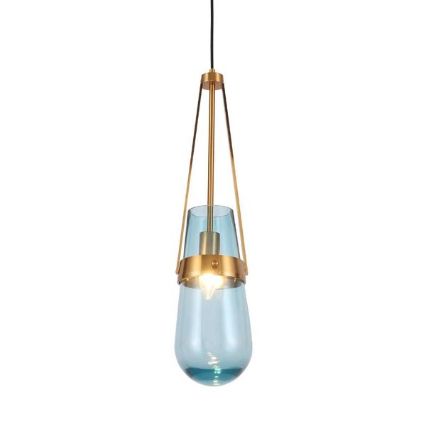 

pendant lamps nordic creative bar counter single glass chandelier designer living room dining el bedroom bedside small
