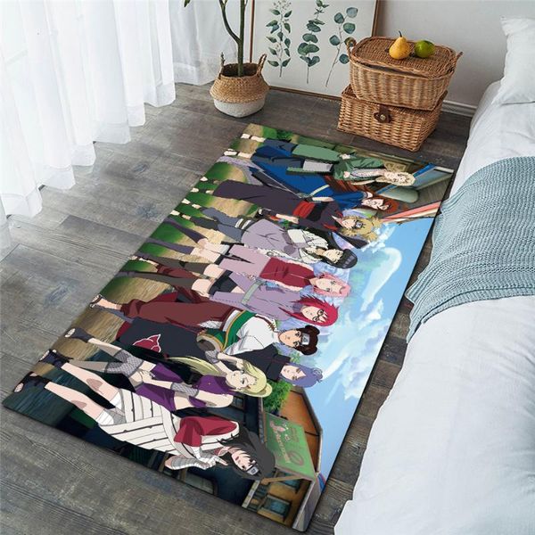 

cushion/decorative pillow naruto anime carpet anti-skid area floor mat 3d rug non-slip dining room living soft bedroom style-01