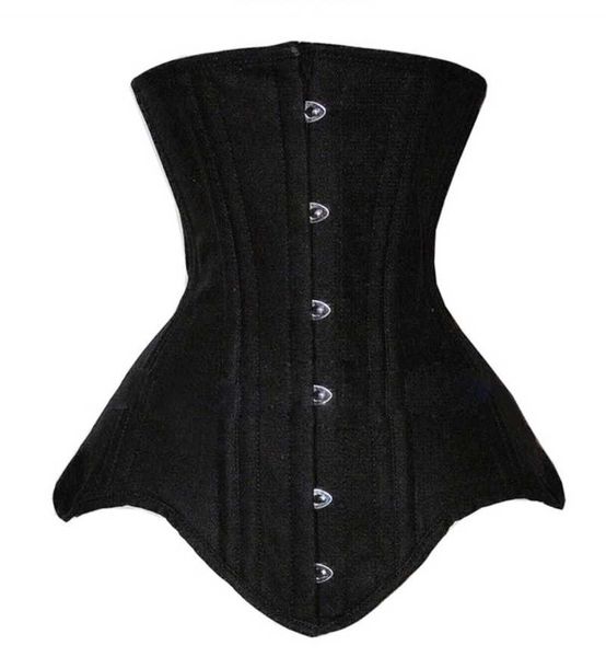 

women's shapers court fitting body, double steel skeleton garment, Black;white