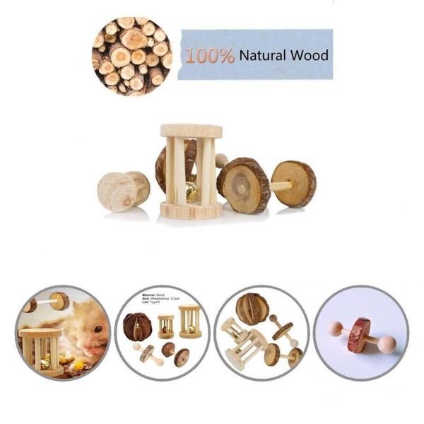 

small animal supplies dumbbell unicycle toy multiple types teeth care toys pet