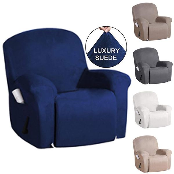 

chair covers recliner cover elastic sofa slipcover suede fabric massage all-inclusive armchair single seat mat