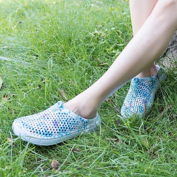 

slippers women summer jelly shoes hollow beach sandals flip flops large size41 light sandalias woman 2021, Black