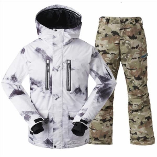 

gsou snow mountain skiing suit men winter ski suit waterproof 10k thermal snowboarding suits ski jacket breathable snow suits