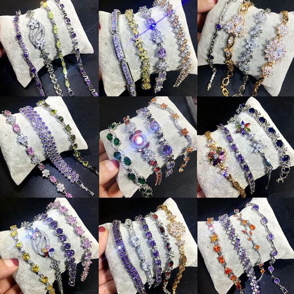 

link, chain bracelets on hand women trendy for fashion jewelry ladies, Black