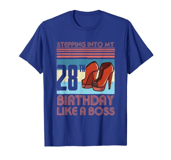 

stepping into my 28th birthday in 1991 tshirt womens gifts, White;black