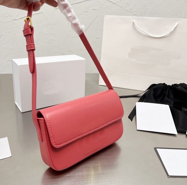

luxury crossbody designer shoulder bags fashion with letter metal buckle handbag women's underarm bag