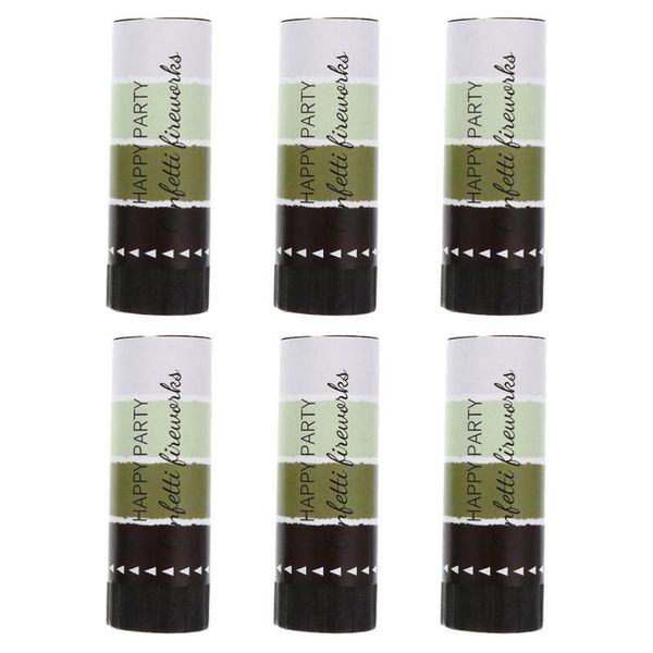 

party decoration 6pcs 11cm confetti cannons hand-held tubes supplies
