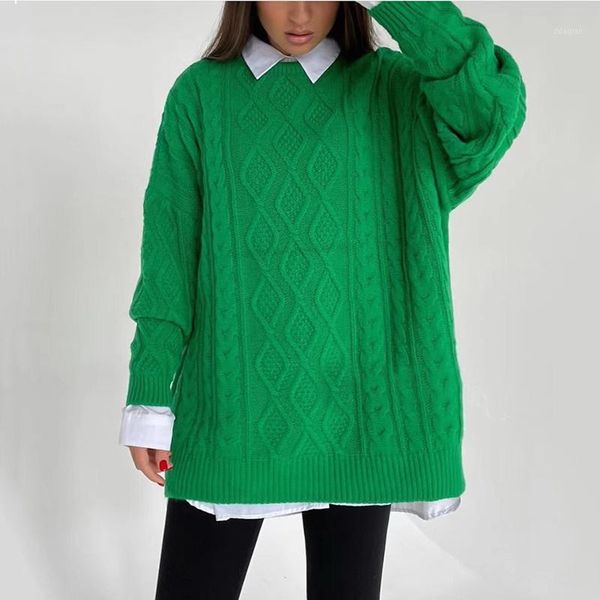 

women's sweaters knitted pullovers sweater autumn winter oversize warm women long sleeve casual female loose jumper top, White;black