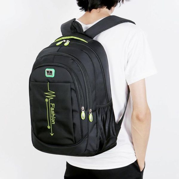 

backpack fashion male backpacks waterproof men packbags lapschool bags classical shoulder bag teenager boys travel bagpack