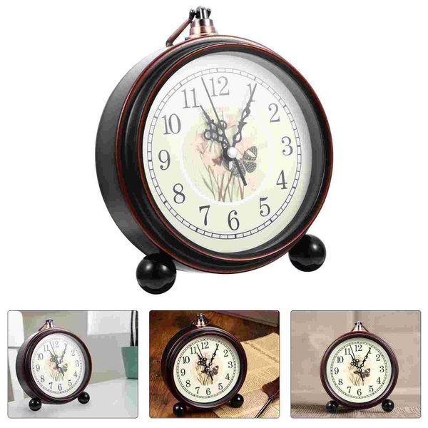 

other clocks & accessories vintage deskclock household alarm pattern battery