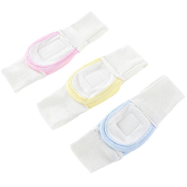 

cloth diapers 3pcs cotton infant baby diaper fixing tape adjustable convenient reusable fixed belt (blue/yellow/pink, each color 1