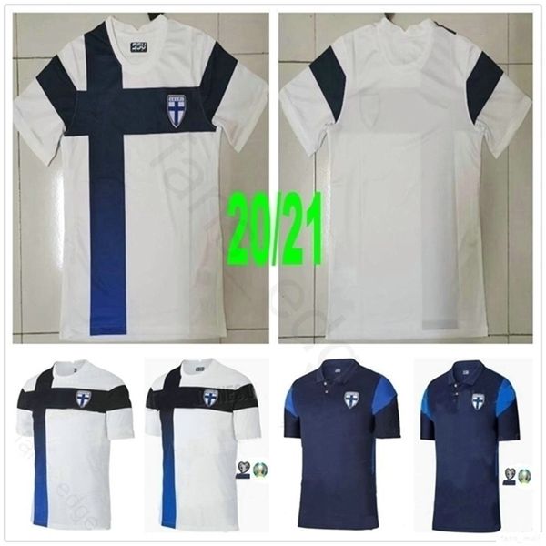 

2020 new national team finland soccer jerseys pukki kemppi engman hradecky custom home white 20 21 football shirt uniform, Black;yellow