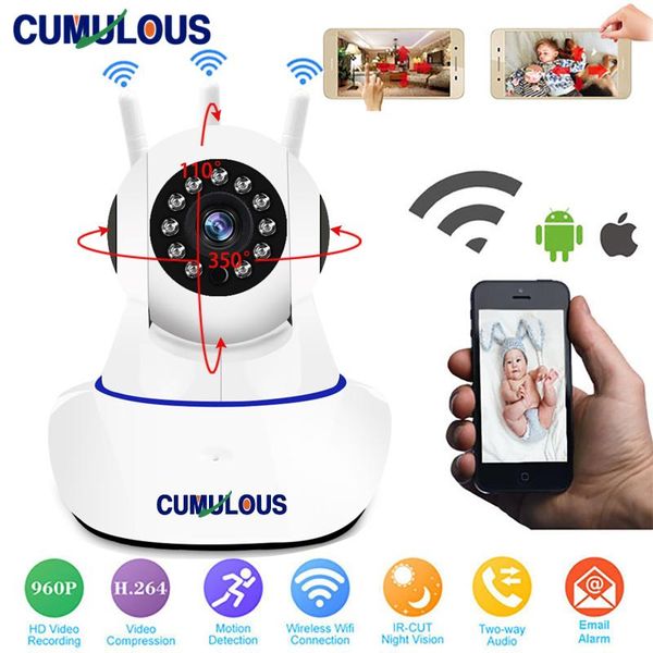

cameras cumulous home security ip camera wireless full hd 1080p network cctv smart wi-fi p2p two-way audio record surveillance