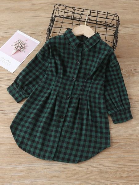 

toddler girls plicated curved hem drop shoulder shirt dress she, Red;yellow