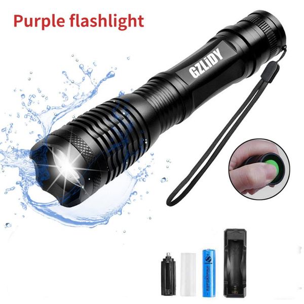 

flashlights torches waterproof led super bright bicycle light outdoor lighting lamp zoomable tactical torch18650 battery