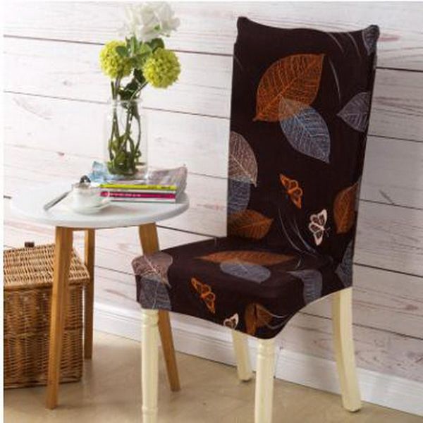 

chair covers four seasons universal stretch cover el restaurant computer seat european conjoined pad stool for wedding