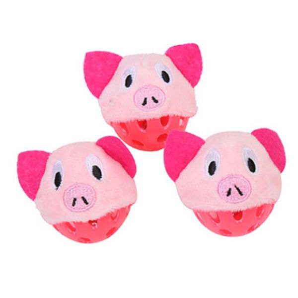 

cat toys pet toy ball gift box cute animal shape interactive play