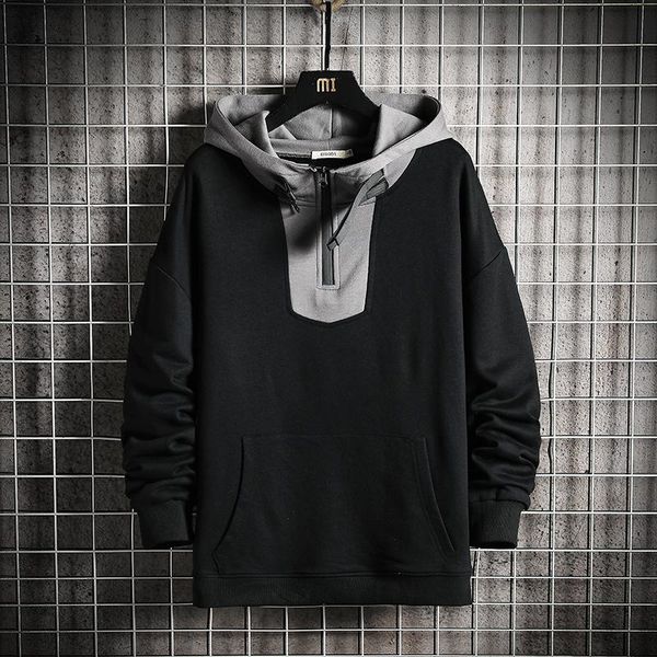

men's hoodies & sweatshirts spring autumn 2021 skateboard casual hip hop punk streetwear one piece brand black fashion clothe