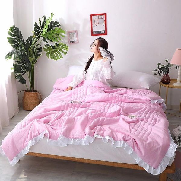 

comforters & sets cartoon animal pattern summer autumn thin quilt comforter kids child girl blanket 1.0m 1.2m 1.35m 1.5m 1.8m 2.0m bed