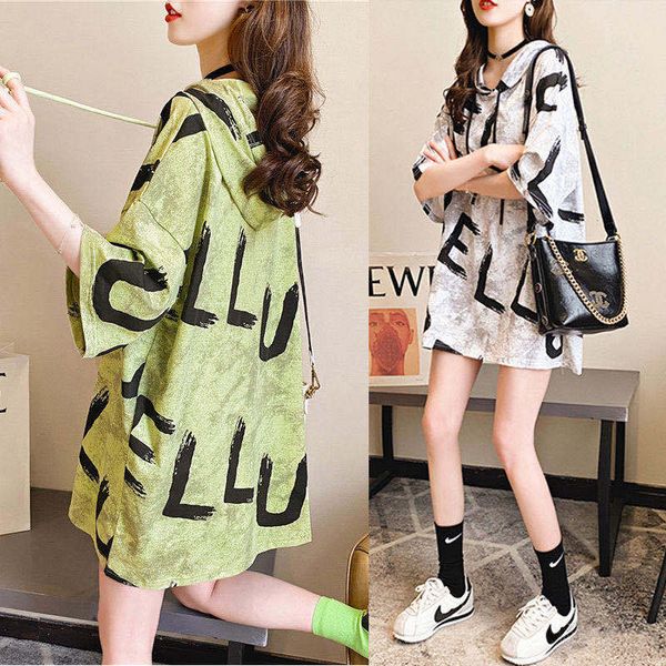 

2021 summer new t-shirt section of women korean version half-sleeve short-sleeves lhtt, White