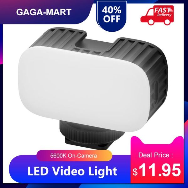 

flash heads vl30 led video light 5600k on-camera fill built-in lithum battery w/ cold shoe mount diffuser for vlog still life lighting