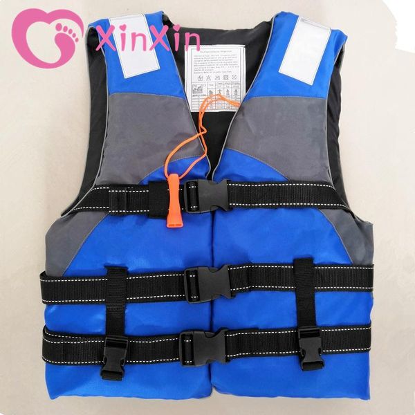 

life vest & buoy outdoor rafting jacket children and swimming snorkeling wear fishing suit professional drifting level